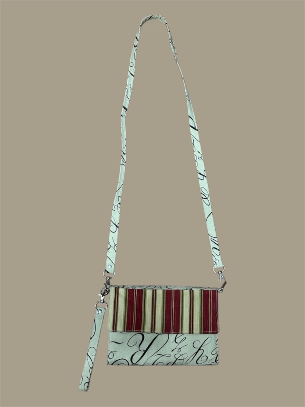 Crossbody Wallet/ Wristlet Handmade